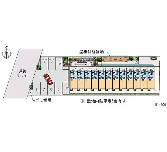 京都市南区上鳥羽戒光 月極駐車場